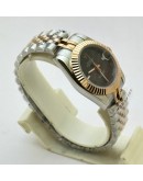 Rolex Datejust Stick Marker Grey Dual Tone Swiss Automatic Ladies Watch