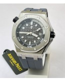 Audemars Piguet Diver Grey Rubber Strap Swiss Automatic Watch