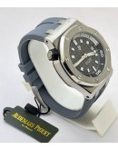 Audemars Piguet Diver Grey Rubber Strap Swiss Automatic Watch