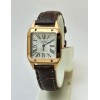 Cartier Santos Dumont Small Leather Strap Ladies Watch