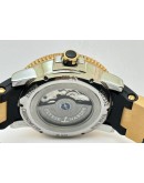 Ulysse Nardin Marine Diver Rose Gold Swiss ETA 7750 Valjoux Automatic Movement Watch