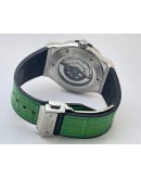 Hublot Vendom Classic Green Leather Strap Swiss Automatic Watch