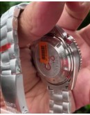 Omega Seamaster Planet Ocean Chronograph Orange Bezel SWISS ETA 2250 Valjoux Automatic Watch