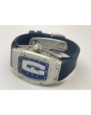 Richard Mille Diamond Limited Edition Steel Ladies SWISS ETA 7750 Valjoux Movement Watch