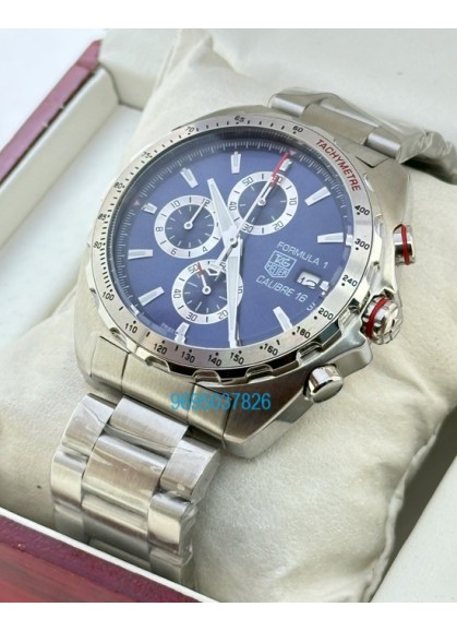 Tag Heuer Calibre 16 Formula 1 Blue Full Steel Watch