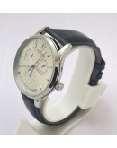 Jaeger Le Coultre Master Control Power Reserve White Swiss ETA Automatic Watch