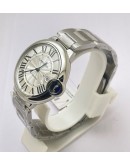 Cartier Ballon Bleu De Mens Steel Swiss Automatic Watch