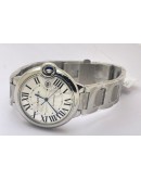 Cartier Ballon Bleu De Mens Steel Swiss Automatic Watch