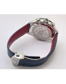 Tag Heuer Carrera Sport Chronograph Blue Leather Strap Watch