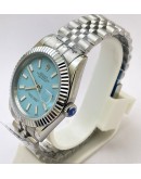 Rolex Date-Just Ice Blue Swiss Automatic Watch