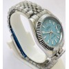 Rolex Date-Just Ice Blue Swiss Automatic Watch