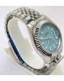 Rolex Date-Just Ice Blue Swiss Automatic Watch