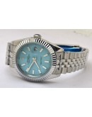 Rolex Date-Just Ice Blue Swiss Automatic Watch