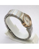 Omega Constellation Stick Mark Mother Of Pearl Diamond Bezel Ladies Watch