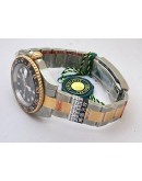 Rolex GMT Master ii Dual Tone Swiss ETA 3285 Valjoux Movement Watch