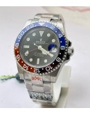 Rolex GMT Master ii Pepsi Oyster Bracelet Swiss ETA 3285 Valjoux Movement Watch