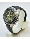 Tag Heuer Formula 1 X Senna Leather Strap Watch
