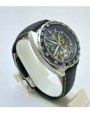 Tag Heuer Formula 1 X Senna Leather Strap Watch