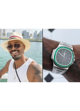 Patek Philippe Nautilus Green Emerald Swiss Automatic Watch
