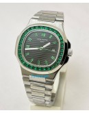 Patek Philippe Nautilus Green Emerald Swiss Automatic Watch