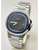 Patek Philippe Nautilus Blue Emerald Swiss Automatic Watch