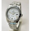 Rolex Day-Date Steel Roman Marking White Swiss Automatic Watch