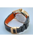 I W C Big Pilot Le Petit Prince Rose Gold Leather Strap Swiss Automatic Watch