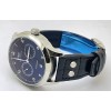 I W C Portuguese Power Reserve Black Leather Strap Swiss Automatic Watch