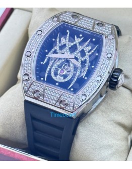 Richard Mille Spider Steel Diamond Swiss ETA Automatic Watch