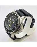 Panerai Submersible GMT Pole 2 Pole Black Bezel Swiss Automatic Watch