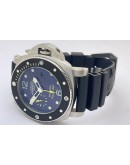 Panerai Submersible GMT Pole 2 Pole Black Bezel Swiss Automatic Watch