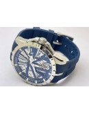 Roger Dubuis Excalibur Diabolus In Machina Blue Swiss Automatic Watch