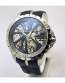 Roger Dubuis Excalibur Diabolus In Machina Black Swiss Automatic Watch