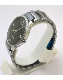 Rado Jubile Diamond Bezel Steel Black Bracelet Watch