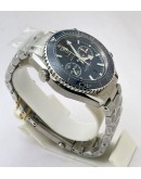 Omega Seamaster Planet Ocean Chronograph Blue SWISS ETA 2250 Valjoux Automatic Watch