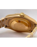 Rolex Day-Date Brown Rose Gold Swiss ETA Automatic 2836 Valjoux Movement Watch