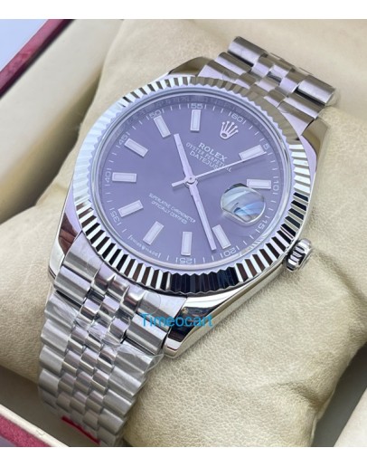 Rolex Date-Just Grey Swiss ETA