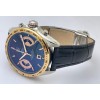 Tag Heuer Grand Carrera Calibre 17 Black Rose Gold Leather Strap Watch