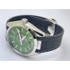 OMEGA SEAMASTER AQUA TERA WORLD TIME GREEN SWISS AUTOMATIC WATCH