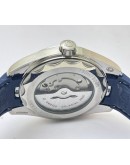 OMEGA SEAMASTER AQUA TERRA GREY BLUE RUBBER STRAP LIMITED EDITION SWISS AUTOMATIC WATCH