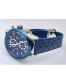 Tag Heuer Calibre 1887 Blue Rubber Strap Watch