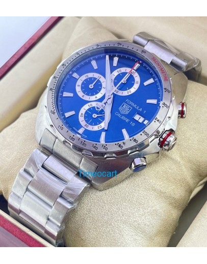 Tag Heuer Calibre 16 Formula 1 Blue Full Steel Watch