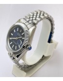 Rolex Date Just Blue Swiss Automatic Watch