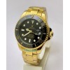 Rolex Submariner Black Dial Gold Bracelet Watch