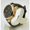A. Lange & Shone Grand Lange 1 Moon Phase Rose Gold Black Swiss Automatic Watch