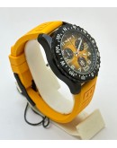 Breitling Endurance Pro Chronometer Yellow Rubber Strap Watch