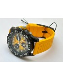 Breitling Endurance Pro Chronometer Yellow Rubber Strap Watch