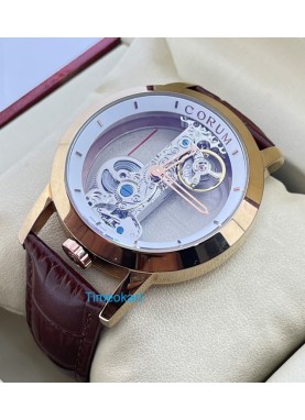 Corum Bubble Golden Bridge Swiss Automatic Watch