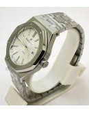 Audemars Piguet Royal Oak Steel White Swiss  Automatic Watch