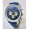 Breitling Navitimer Chrono Blue Leather Strap Watch